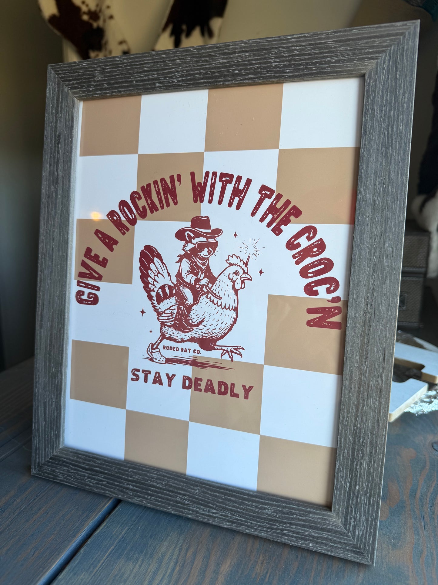 Rockin’ with the Crocin’ Wall Decor