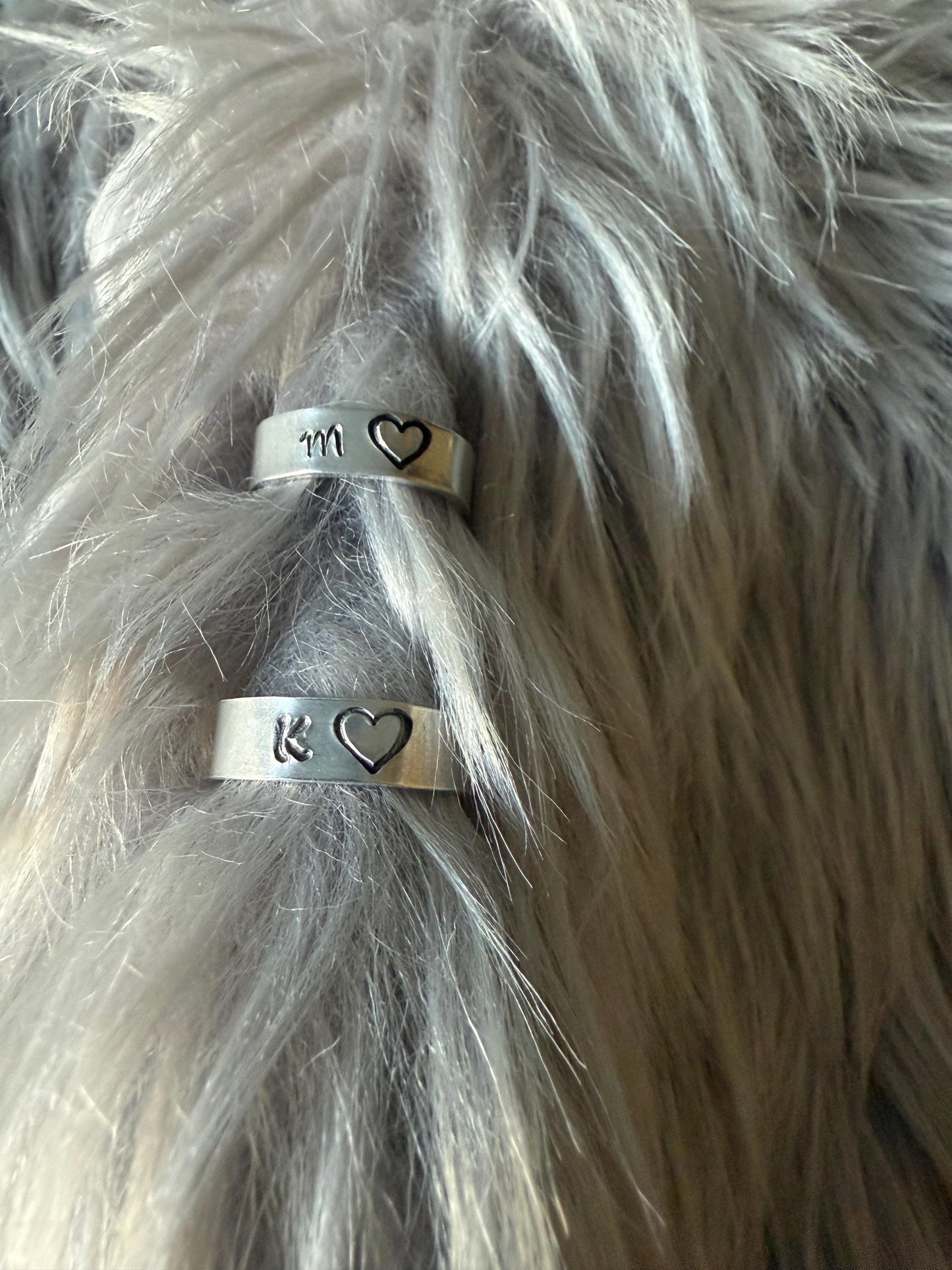 Personalized Couple's Ring & Bracelet Set: Custom Name Jewelry