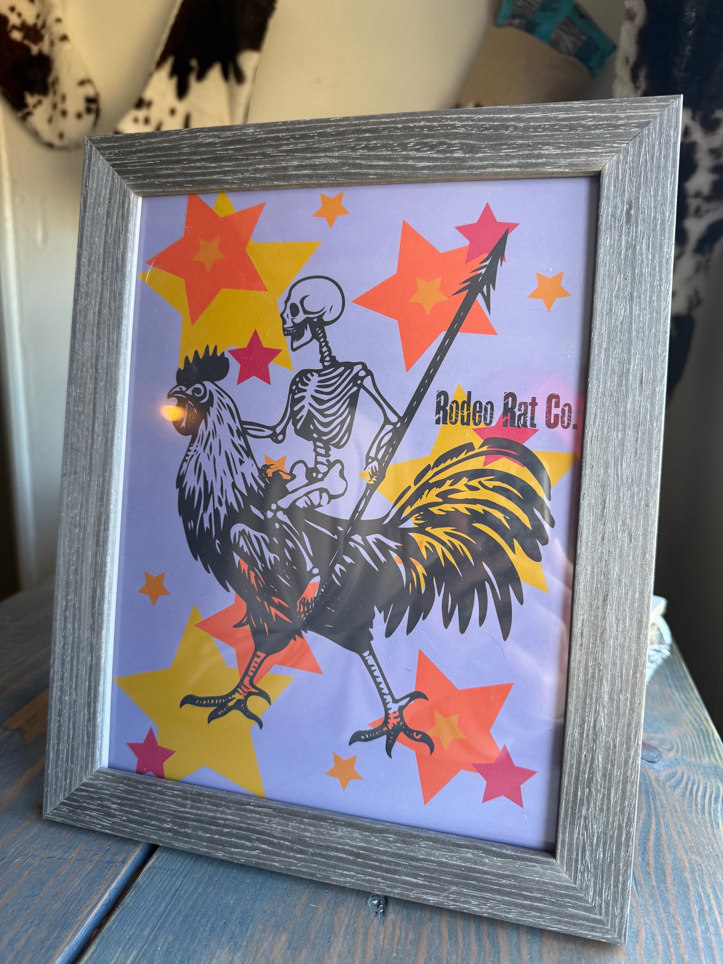 Star Chicken Wall Decor